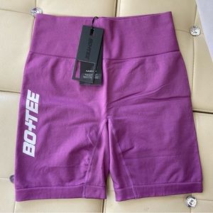 Bo and tee biker shorts